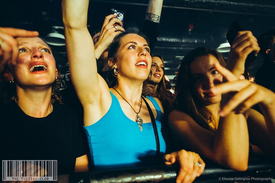 Image may contain: Face, Night Club, Party, Club, Night Life, Person, Human