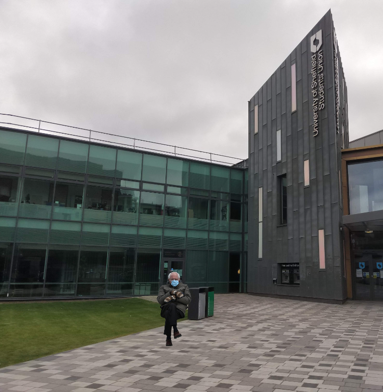 Bernie at the su