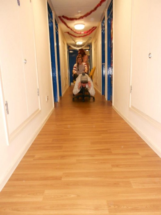 13.doing fun stuff with your flatmates