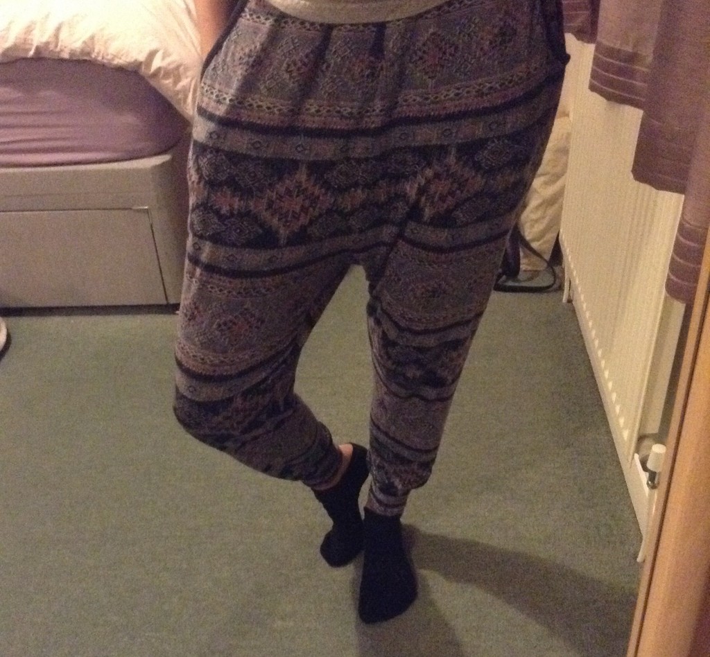 Traditional harem pants from Urban Outfitters... sorry, India!