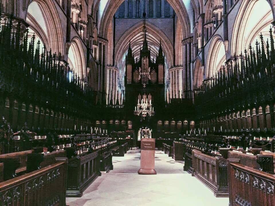 Image may contain: Altar, Worship, Church, Cathedral, Architecture