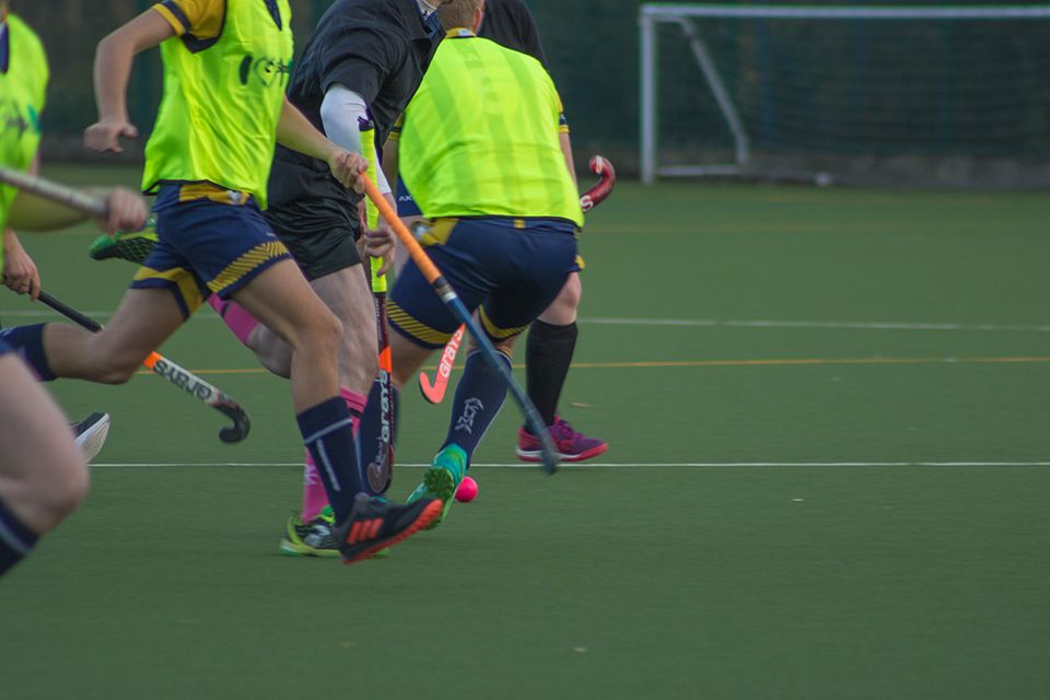 Image may contain: Field, Hockey, Team, Team Sport, Human, Sports, Person, Sport, People