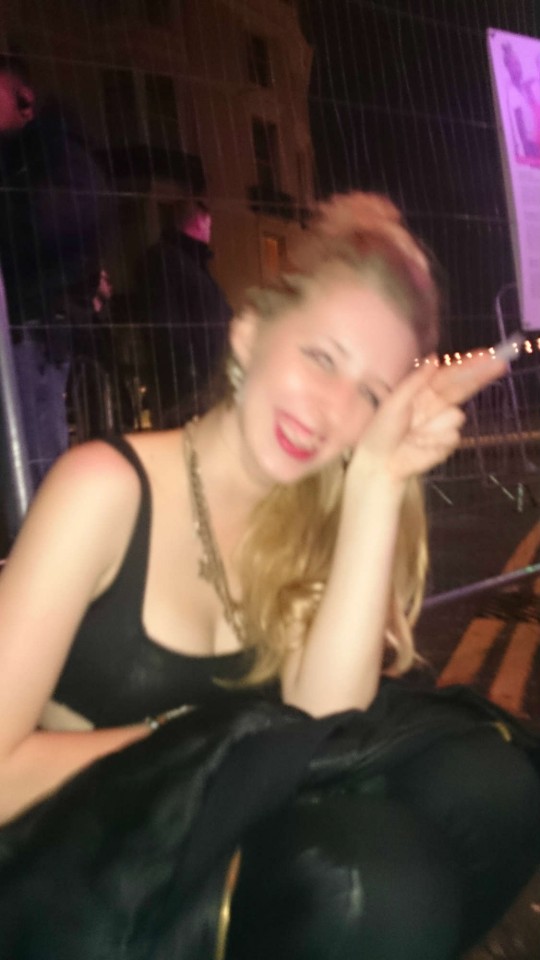 Far too happy with herself