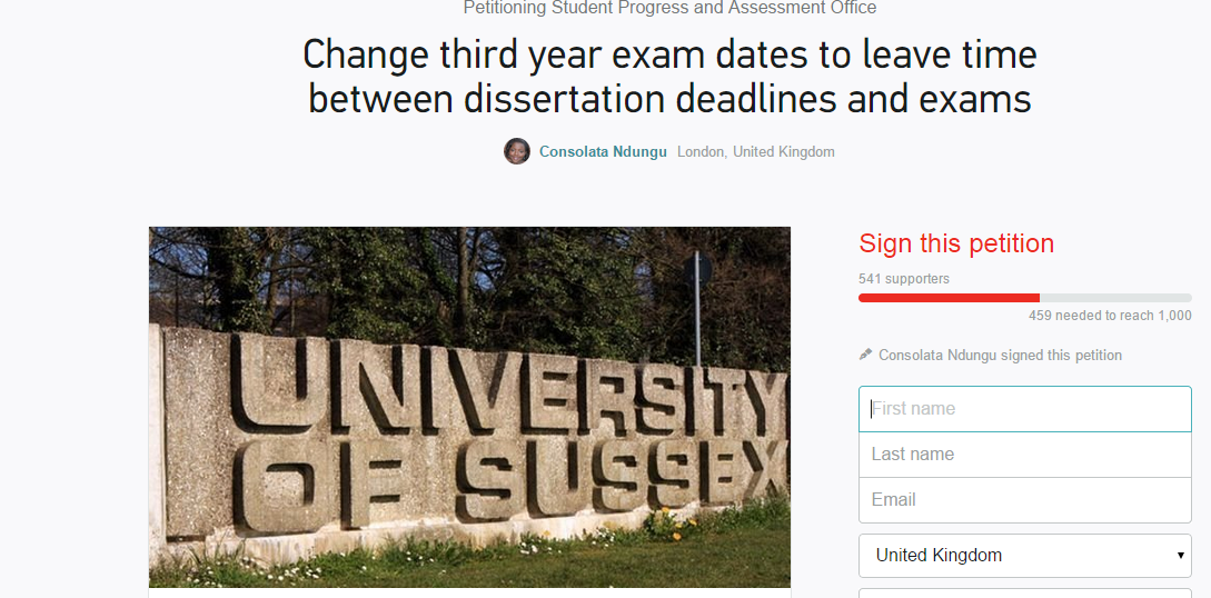 petition