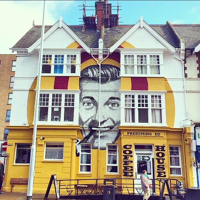 I can only presume that this happy, well-groomed, pipe smoker is Ed.