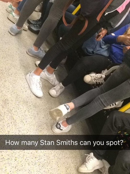 Next time you're on the tube why not play spot the stans?