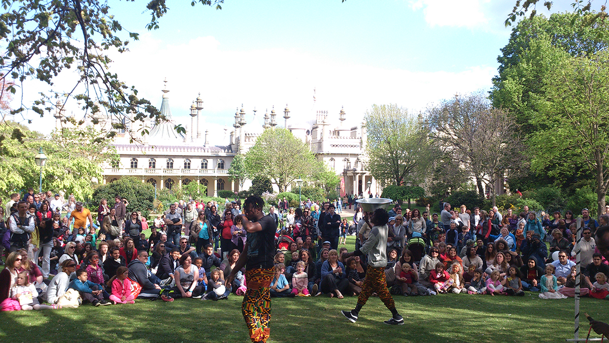 Expect plenty of street performers and one hell of a party