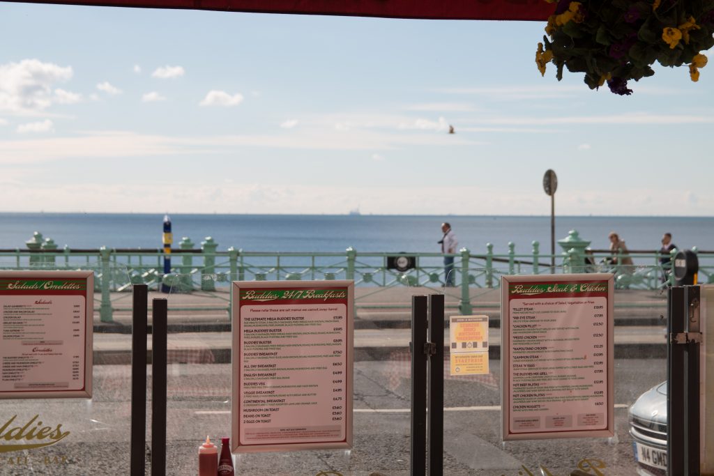 Right by the sea and next to the big-name clubs