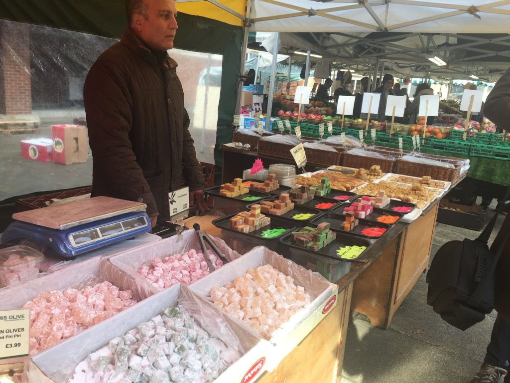 I had to fight the urge to submerge my face in the Turkish Delight