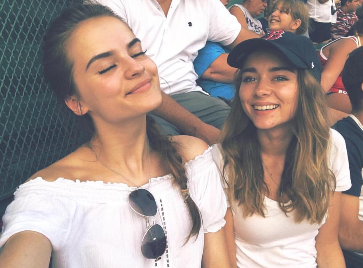 Her sister Charlotte has been Georgia's biggest fan