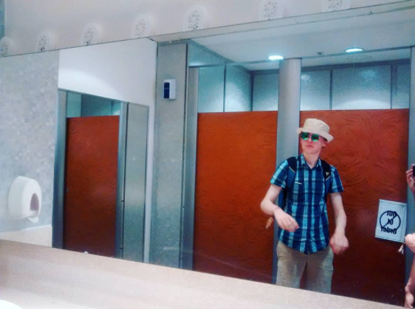 No trip into Oxford was complete without a compulsory visit to Debenhams toilets