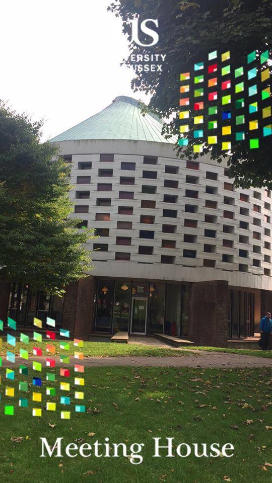 "This place is a colourful building is a place of study and worship, and you can make a cup of coffee."