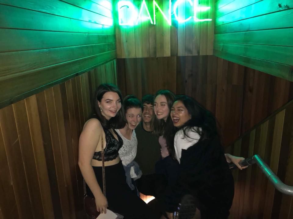 Image may contain: Party, Night Life, Person, People, Human