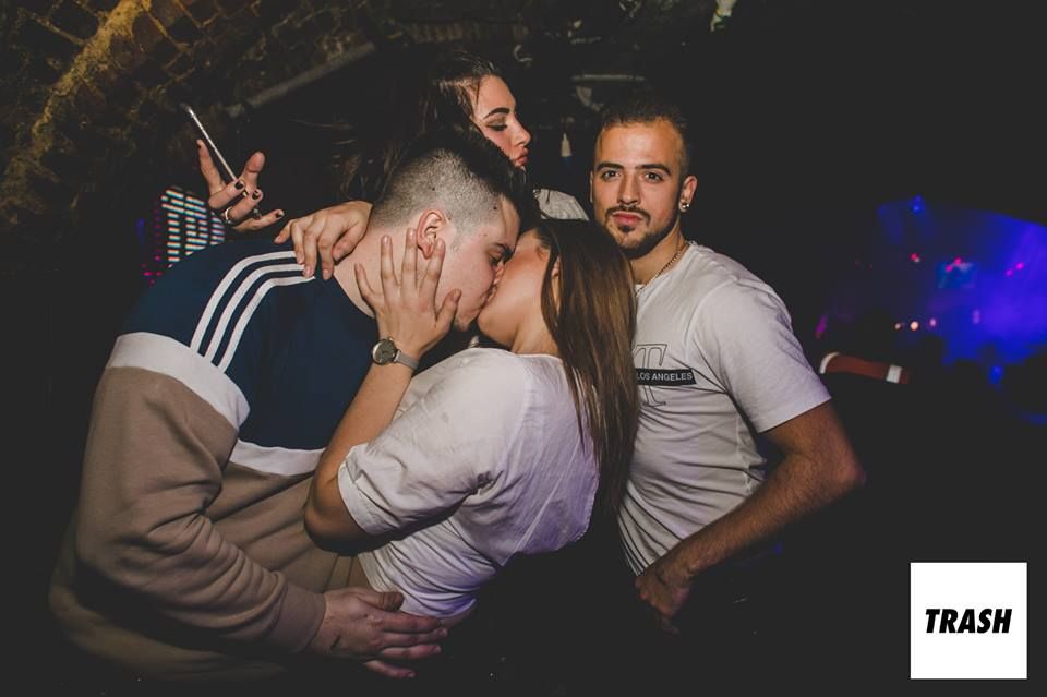 Image may contain: Club, Party, Dating, Face, Human, Person