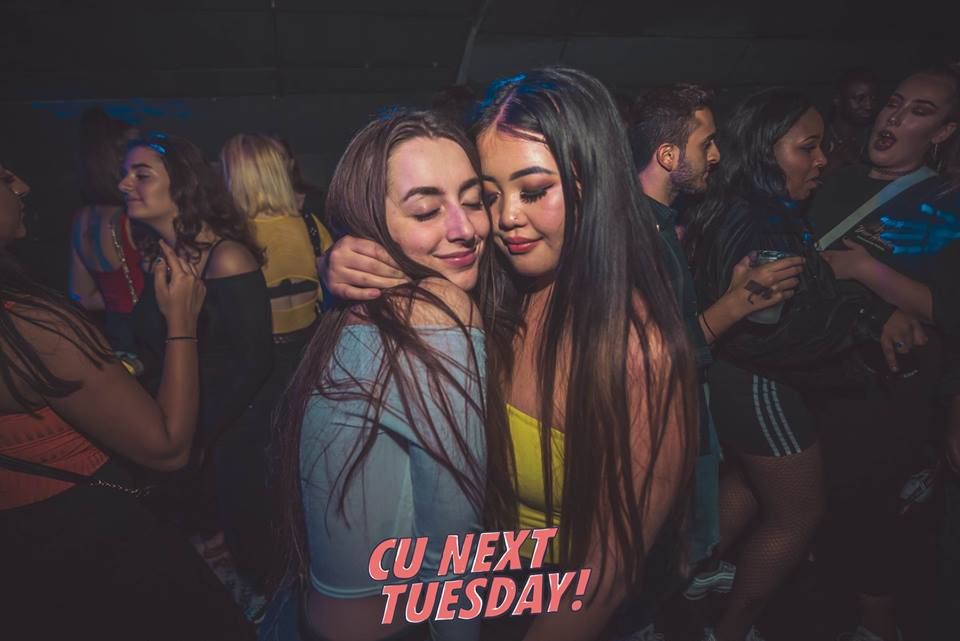 Image may contain: Disco, Night Club, Club, Party, Human, Person