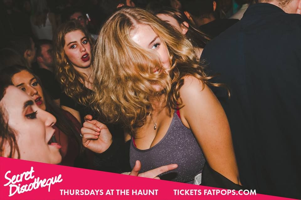 Image may contain: Night Club, Club, Party, Human, Person