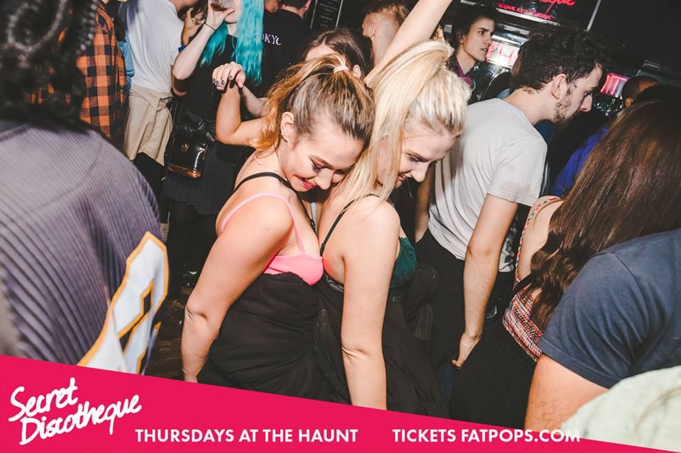 Image may contain: Night Club, Club, Party, Human, Person