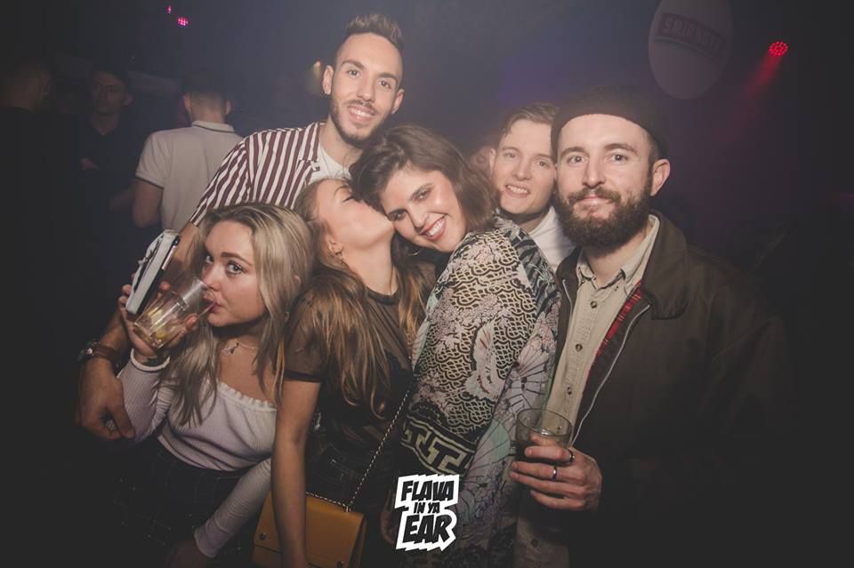 Image may contain: Beverage, Drink, Night Life, Face, Night Club, Club, Human, Person, Party