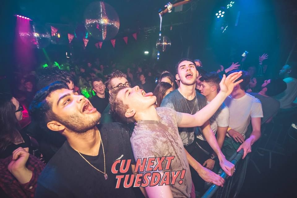 Image may contain: Disco, Night Club, Club, Party, Human, Person