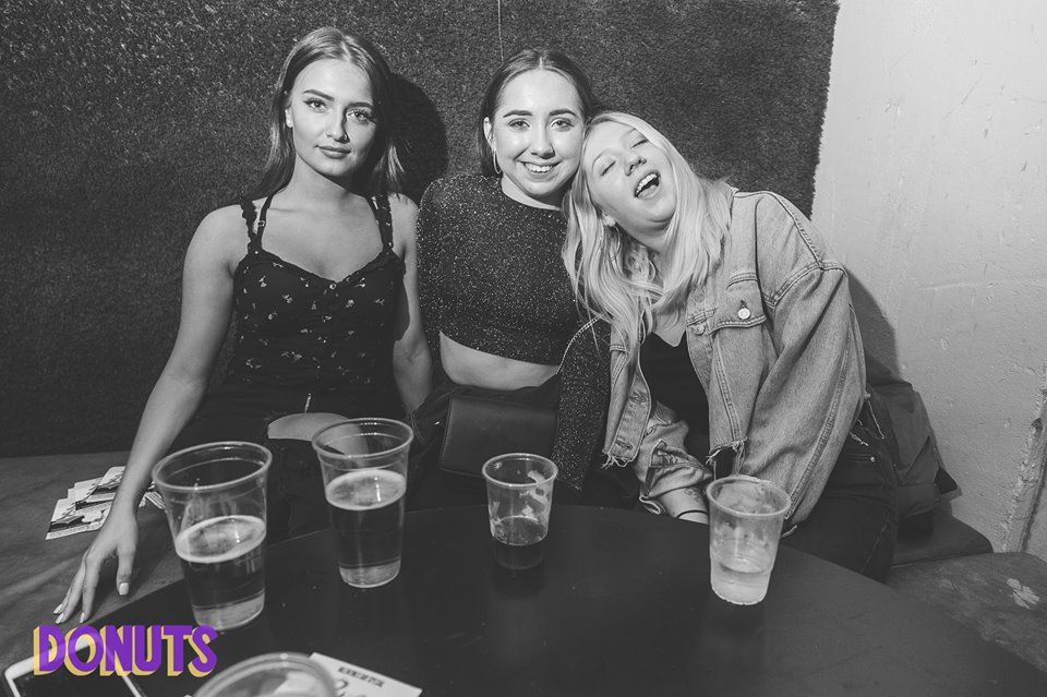 Image may contain: Dish, Girl, Woman, Beer, Pub, Bar Counter, Alcohol, Glass, Restaurant, Meal, Food, Apparel, Clothing, Female, Drink, Beverage, Dining Table, Table, Face, Furniture, Human, Person