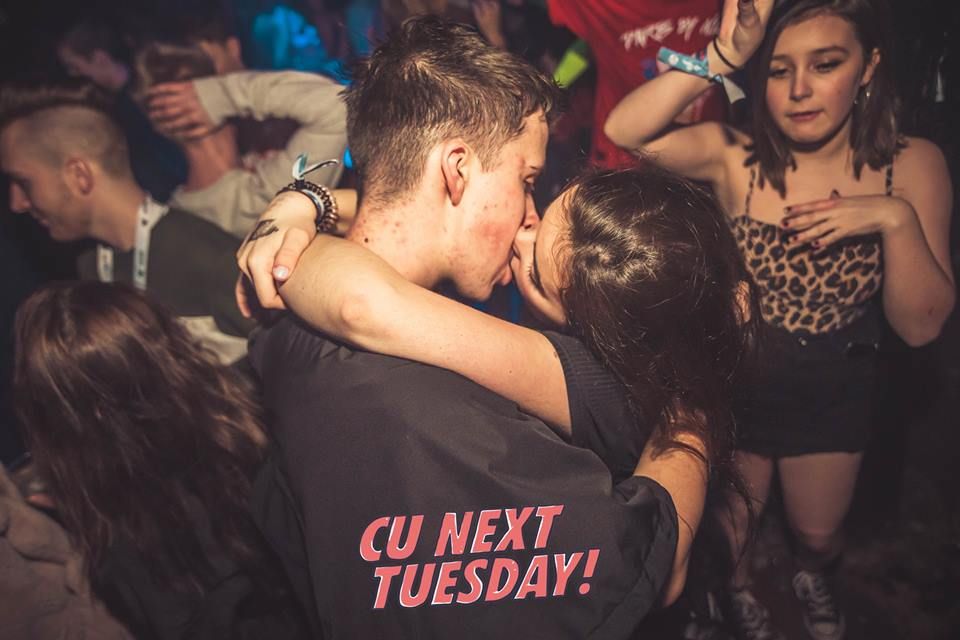 Image may contain: Night Life, Night Club, Club, Party, Human, Person