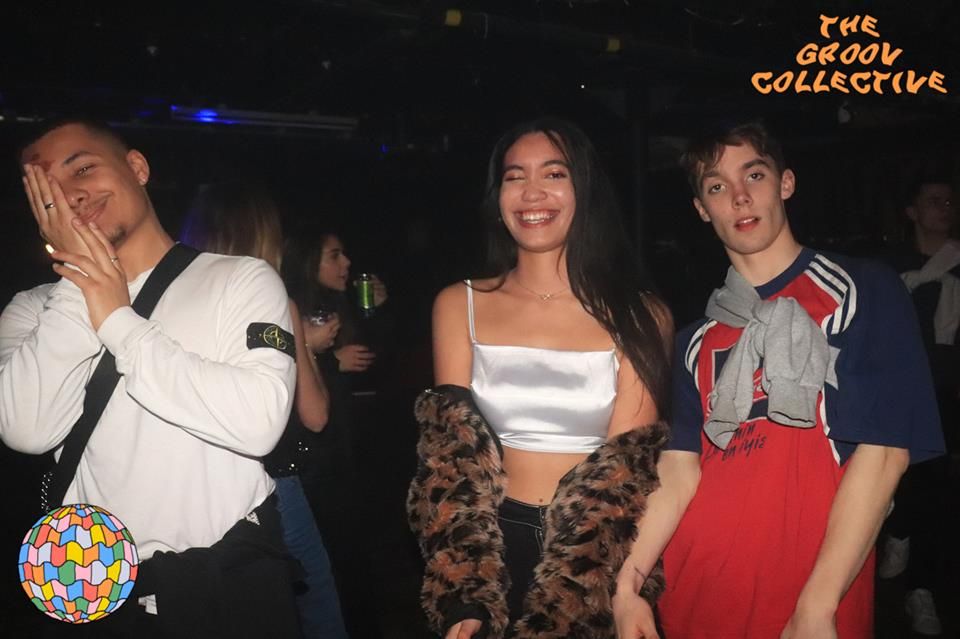 Image may contain: Bar Counter, Pub, Dress, Female, Party, Clothing, Apparel, Night Life, Night Club, Club, Person, Human
