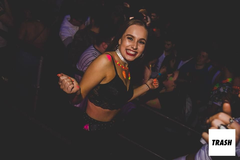Image may contain: Crowd, Audience, Disco, Party, Night Club, Club, Night Life, Person, Human