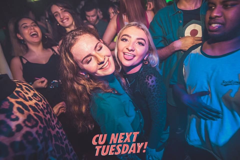 Image may contain: Disco, Night Club, Club, Human, Person, Party