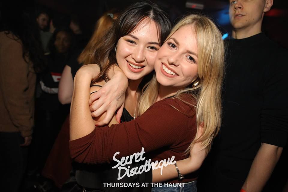 Image may contain: Face, Party, Night Club, Club, Person, Human
