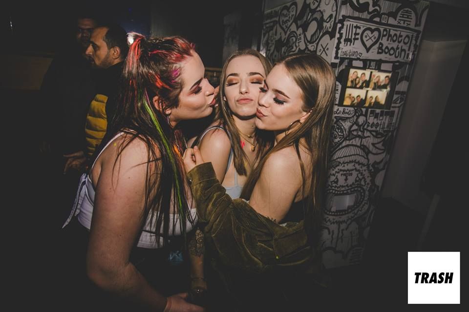 Image may contain: Night Club, Club, Party, Person, Human