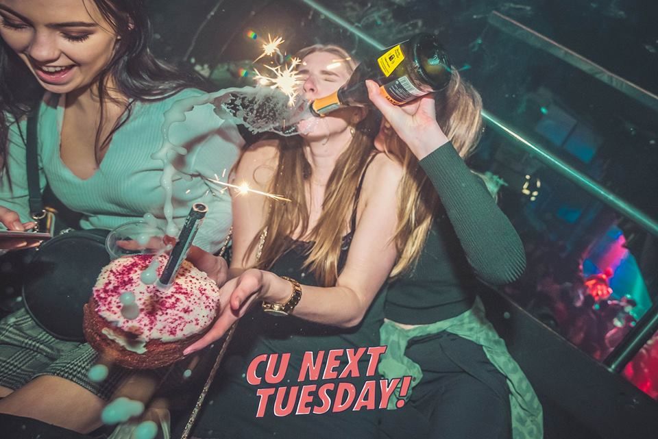 Image may contain: Night Club, Party, Leisure Activities, Club, Person, Human