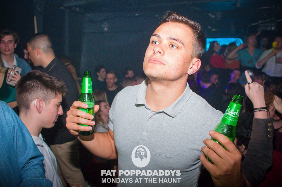 Image may contain: Party, Beer Bottle, Night Club, Club, Bottle, Alcohol, Beverage, Beer, Drink, Person, Human
