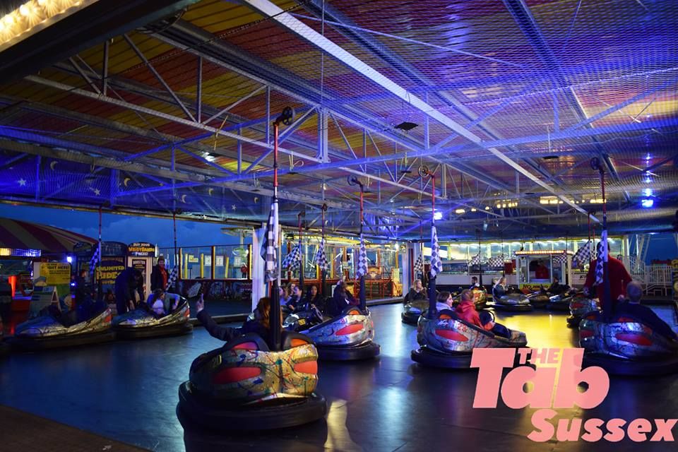 Image may contain: Theme Park, Amusement Park, Transportation, Vehicle, Boat, Human, Person