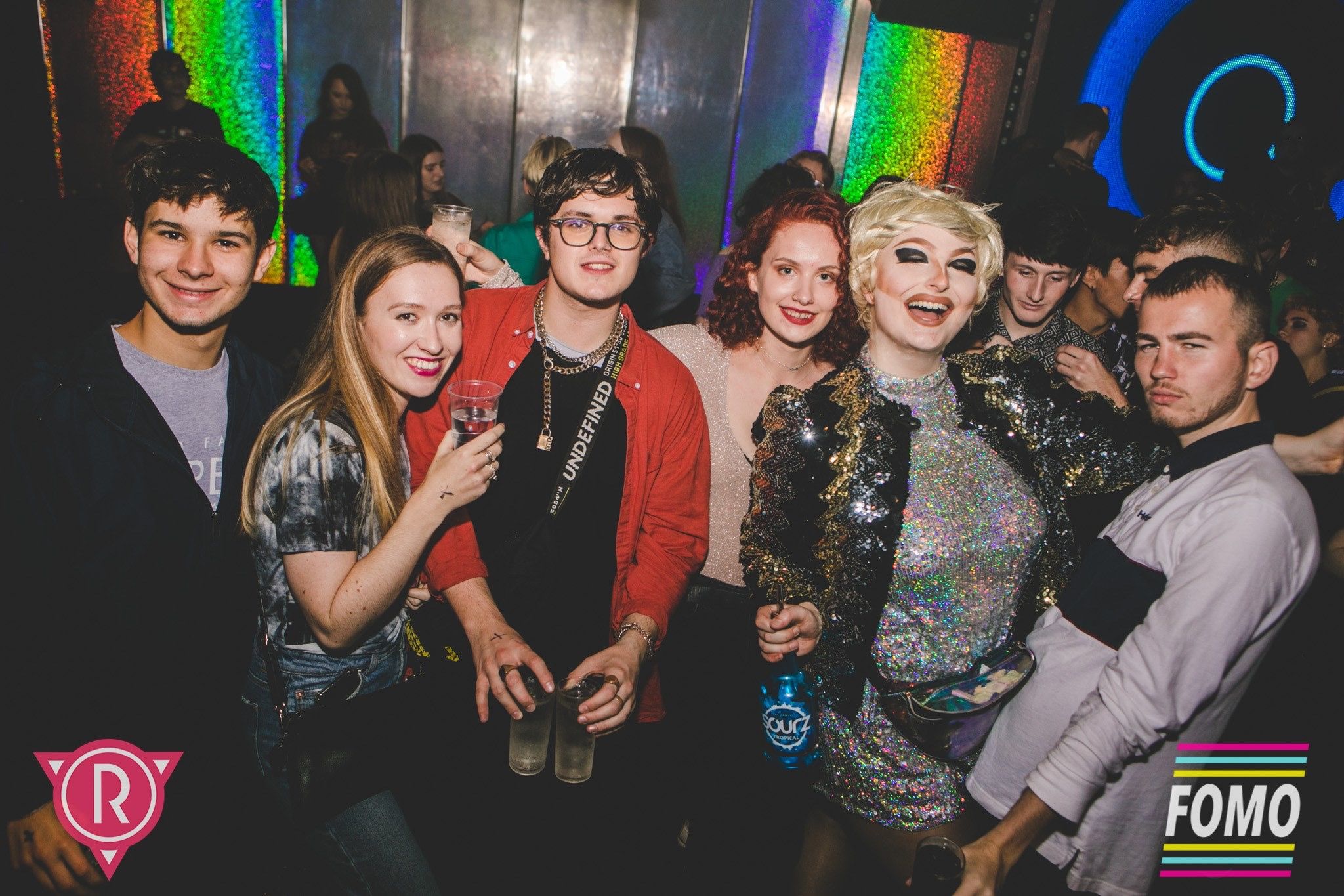 Image may contain: Disco, Night Life, Party, Accessory, Glasses, Accessories, Night Club, Club, Person, Human