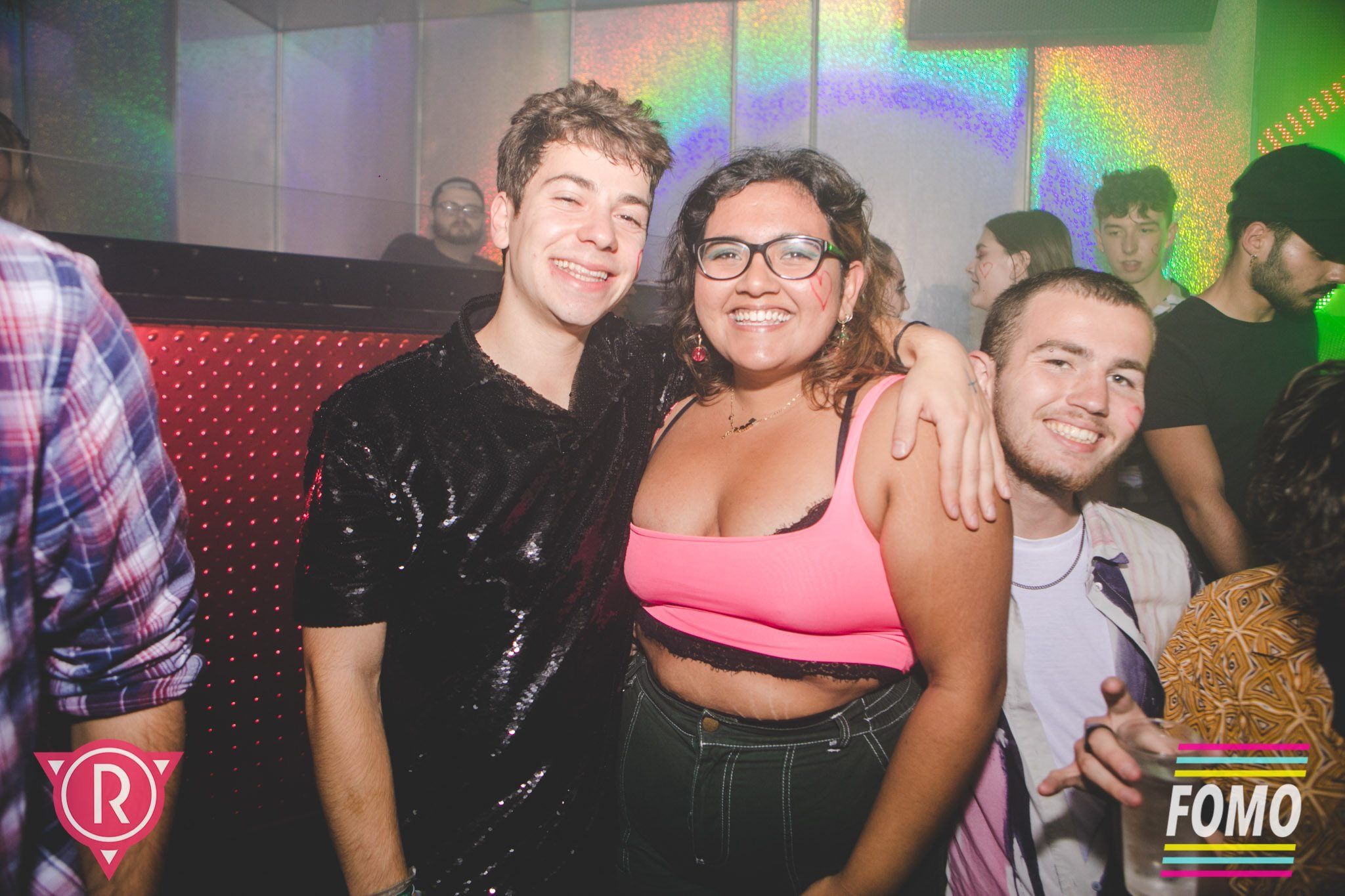 Image may contain: Disco, Night Life, Party, Glasses, Accessory, Accessories, Night Club, Club, Person, Human