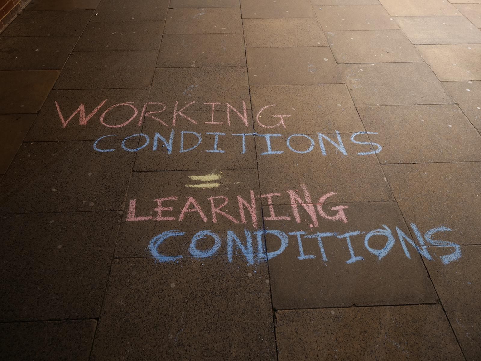 Image may contain: Handwriting, Flooring, Sidewalk, Pavement, Flagstone, Path, Floor, Text