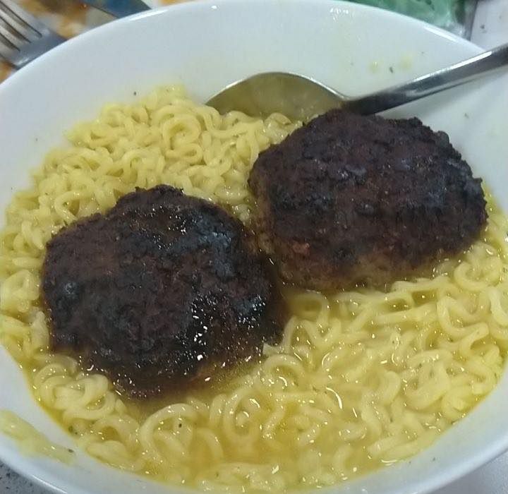 Image may contain: Noodle, Bowl, Pasta, Dish, Meal, Food, Fork, Cutlery