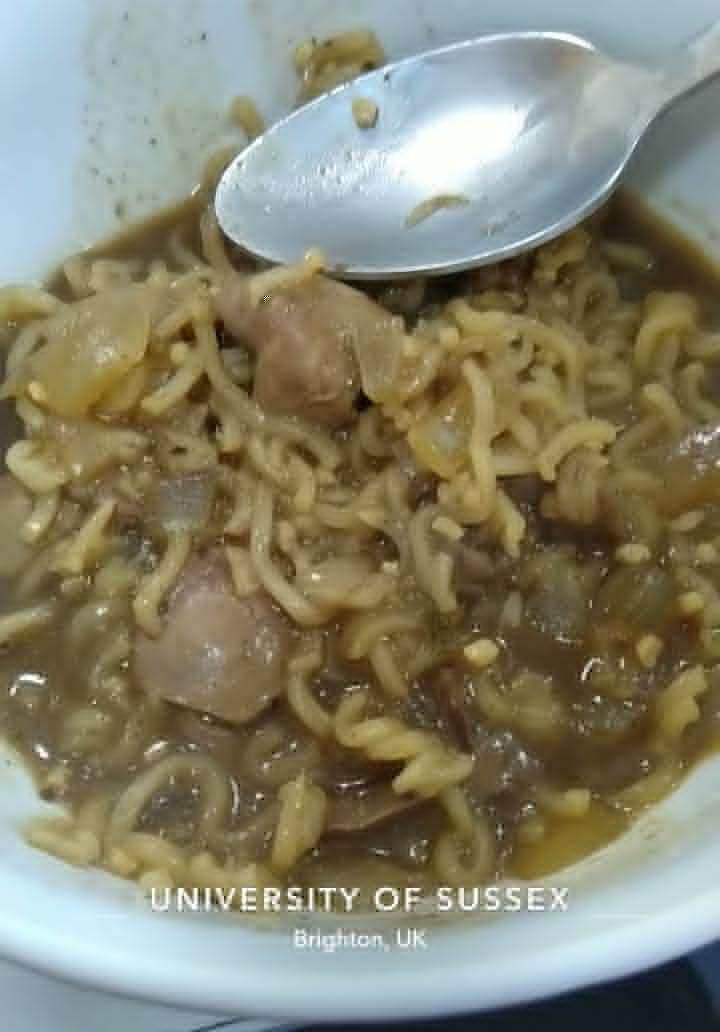 Image may contain: Soup Bowl, Cream, Creme, Dessert, Ice Cream, Produce, Noodle, Pasta, Plant, Dish, Meal, Food, Bowl