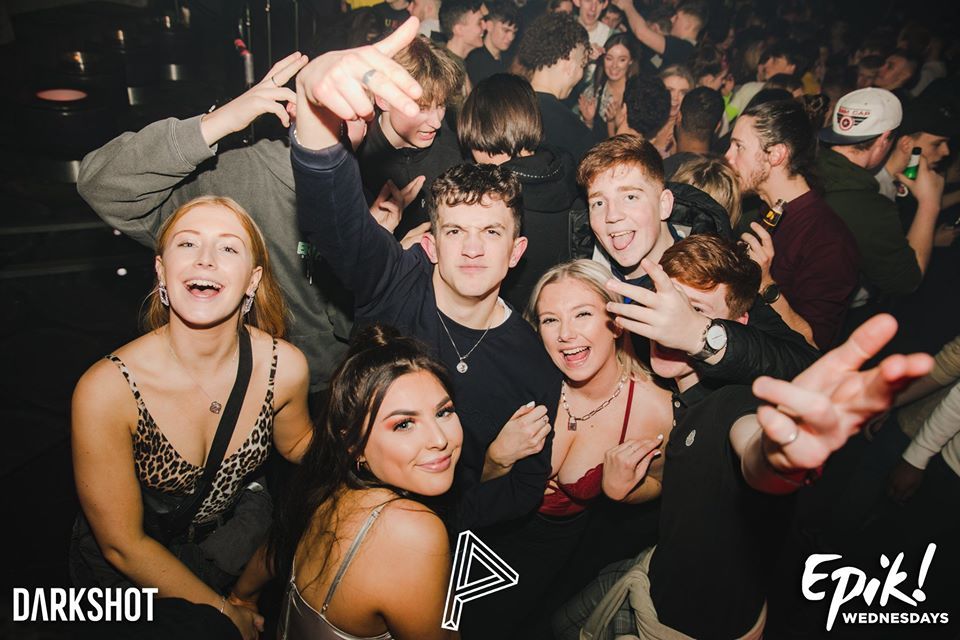 Image may contain: Club, Crowd, Audience, Night Life, Human, Person, Party