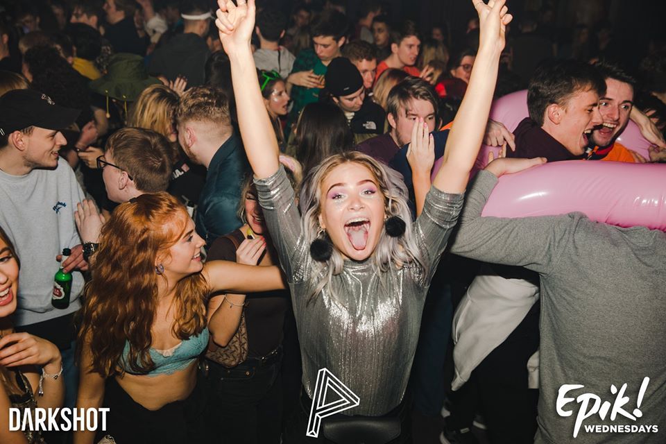 Image may contain: Disco, Night Club, Club, Night Life, Party, Human, Person
