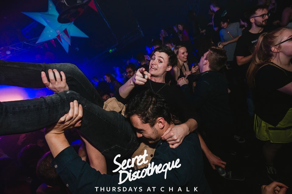 Image may contain: Disco, Night Life, Night Club, Club, Party, Person, Human
