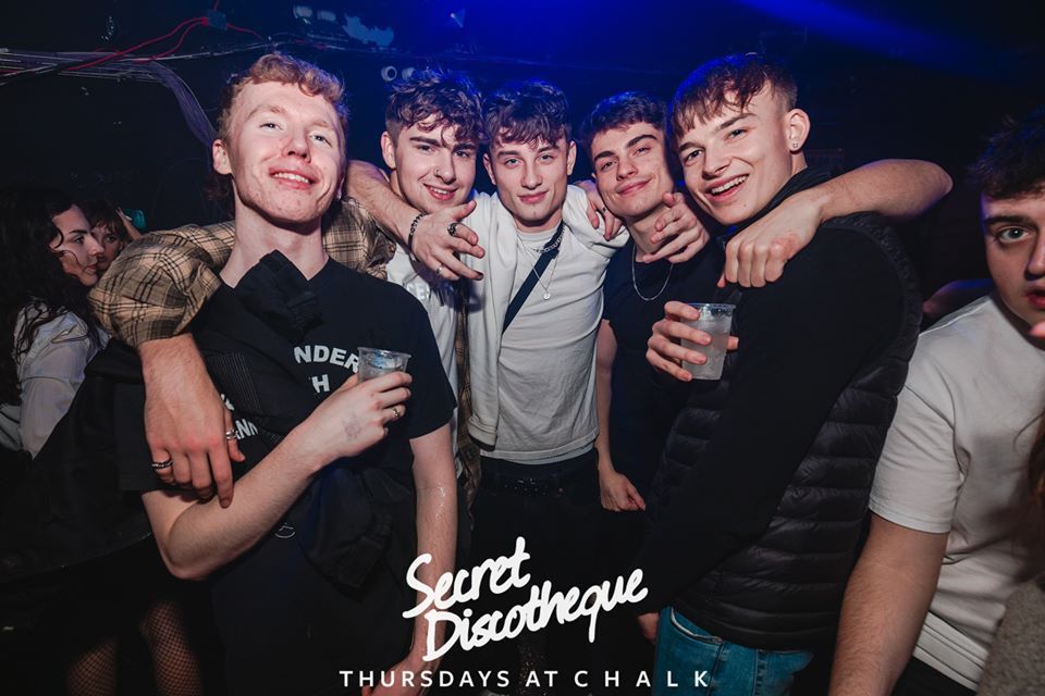 Image may contain: Leisure Activities, Night Club, Club, Skin, Party, Human, Person