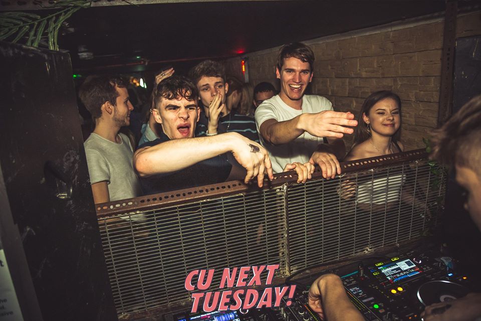Image may contain: Night Club, Club, Human, Person