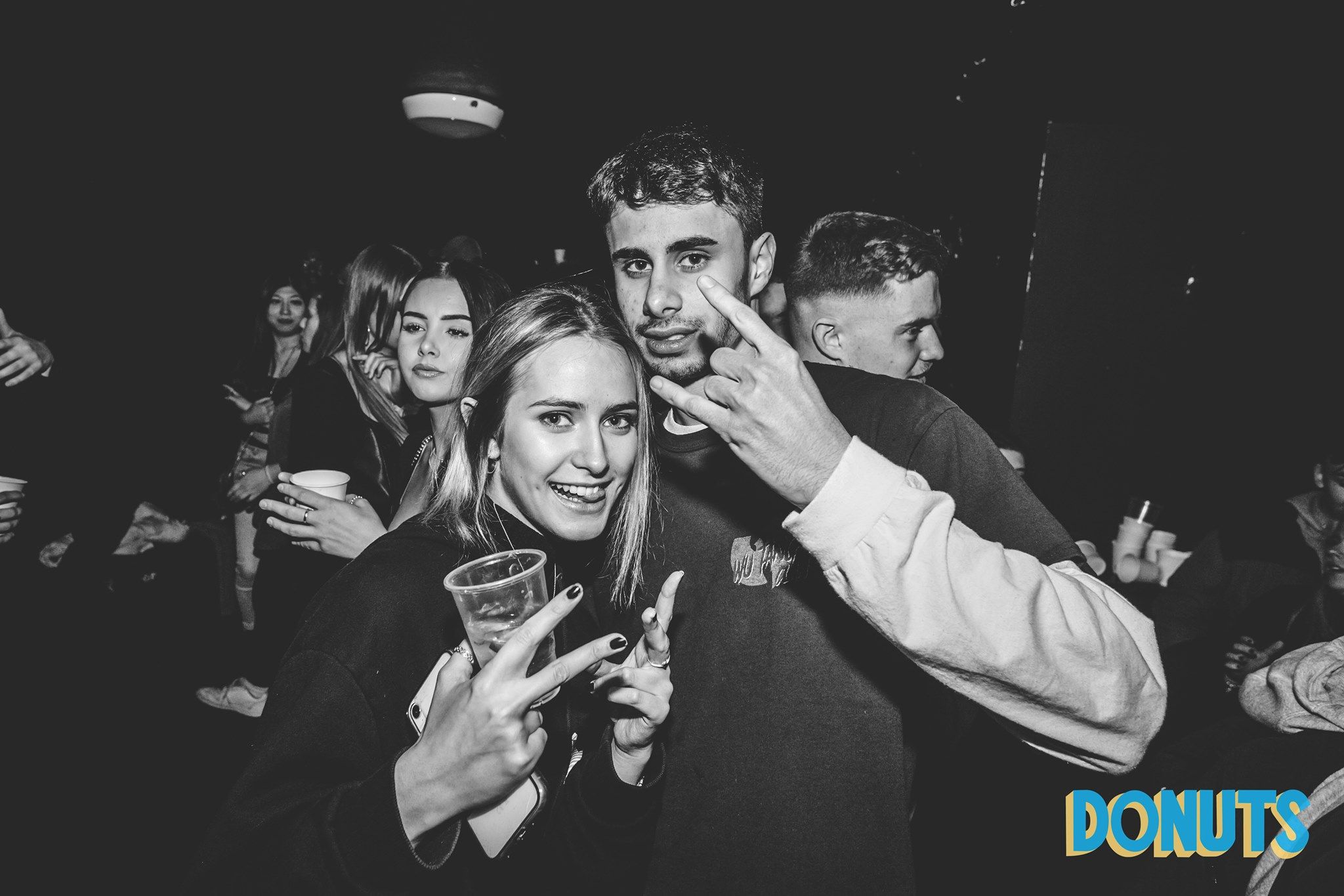 Image may contain: Night Club, Finger, Club, Party, Human, Person