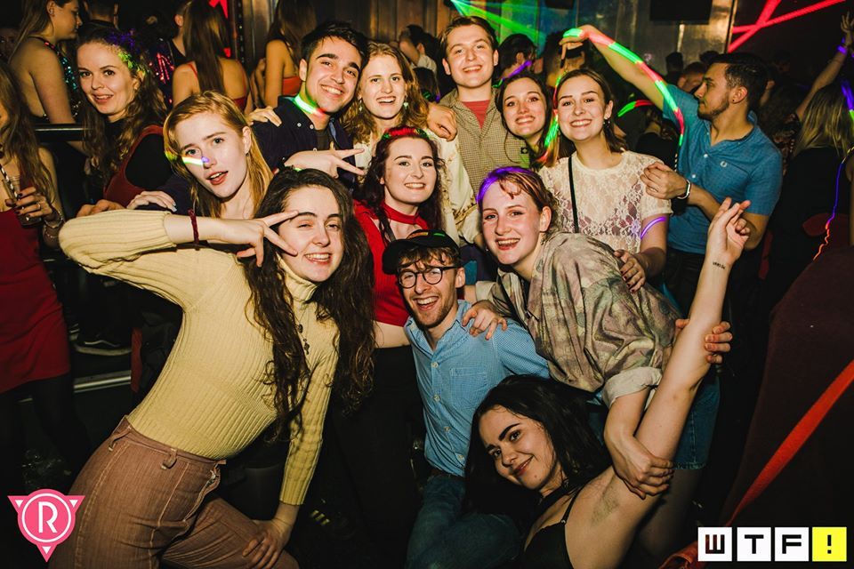 Image may contain: Photo, Photography, Portrait, Night Life, Night Club, Club, Face, Human, Person, Party
