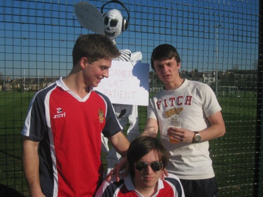 The Skeleton was a very popular addition to the team...