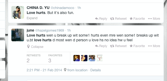 Twitter isn't therapy.