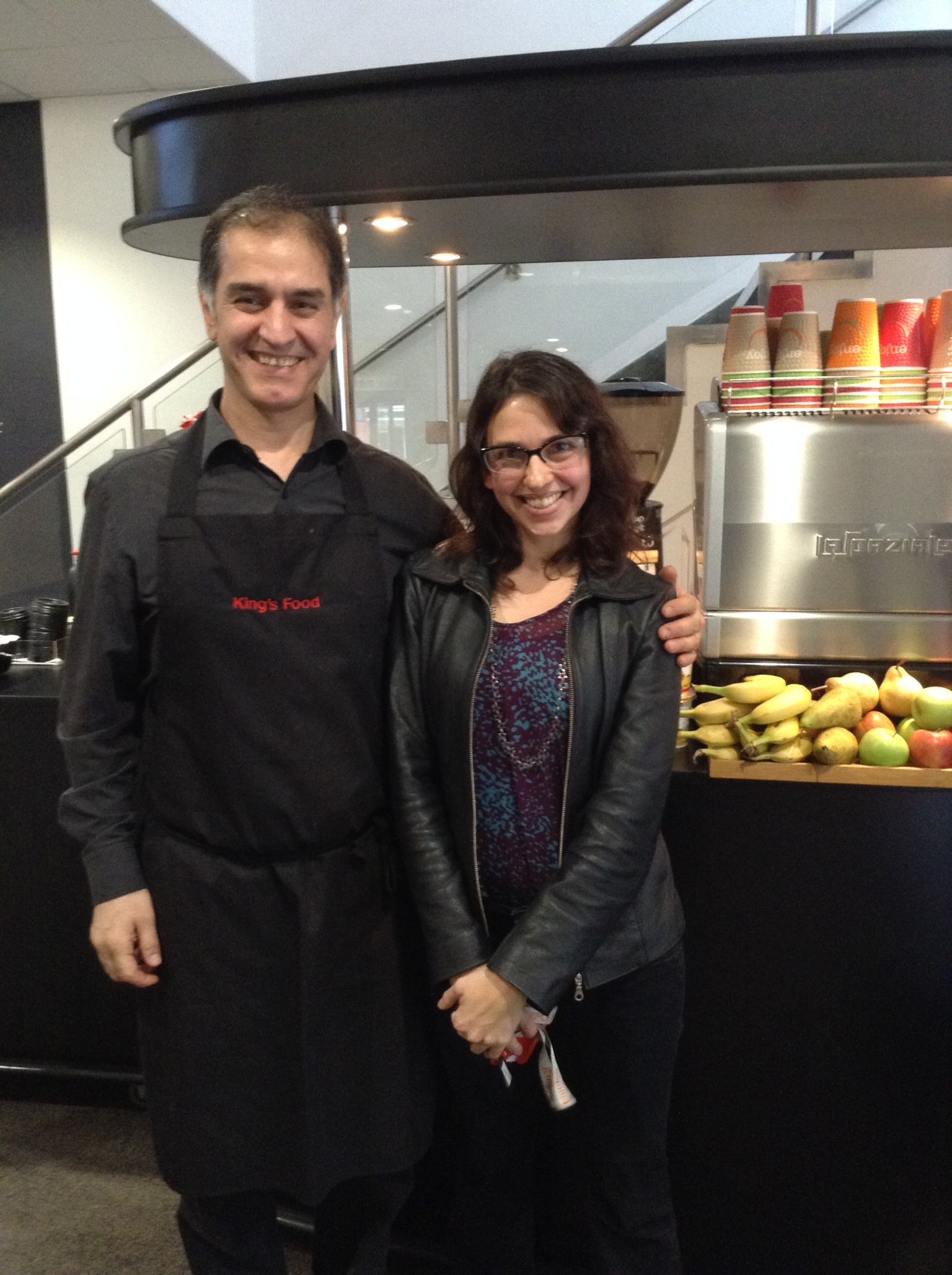 Jaffa and Renata give us a smile.
