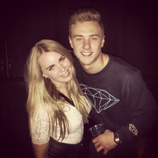 Hannah Skingle (left), 2nd year Business management, Netball