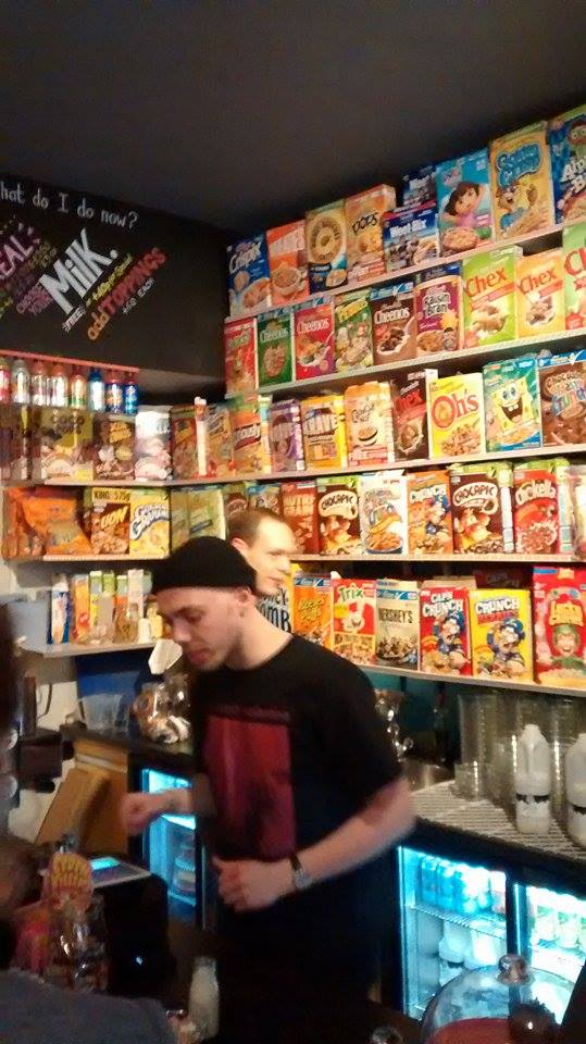 The Cereal Killer Cafe.